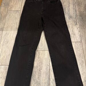Just USA black straight leg Jeans